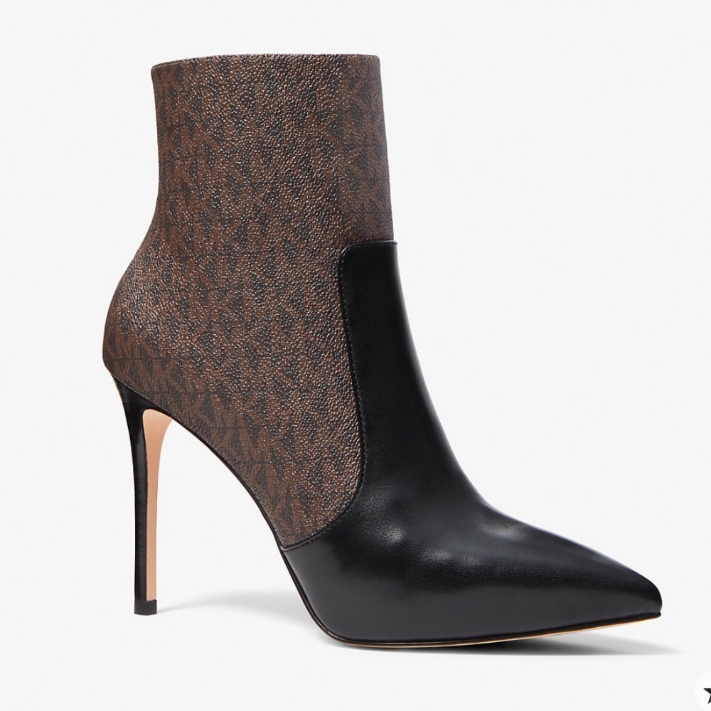 MICHAEL MICHAEL KORS
Rue stiletto Logo and Leather boot 9.5 - Picture 3 of 11